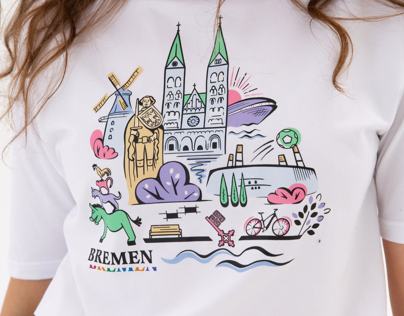 Bremen City Print
