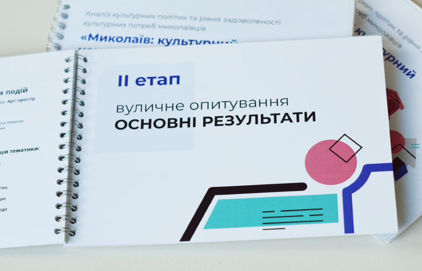 "Analysis of the city's cultural needs" presentation
