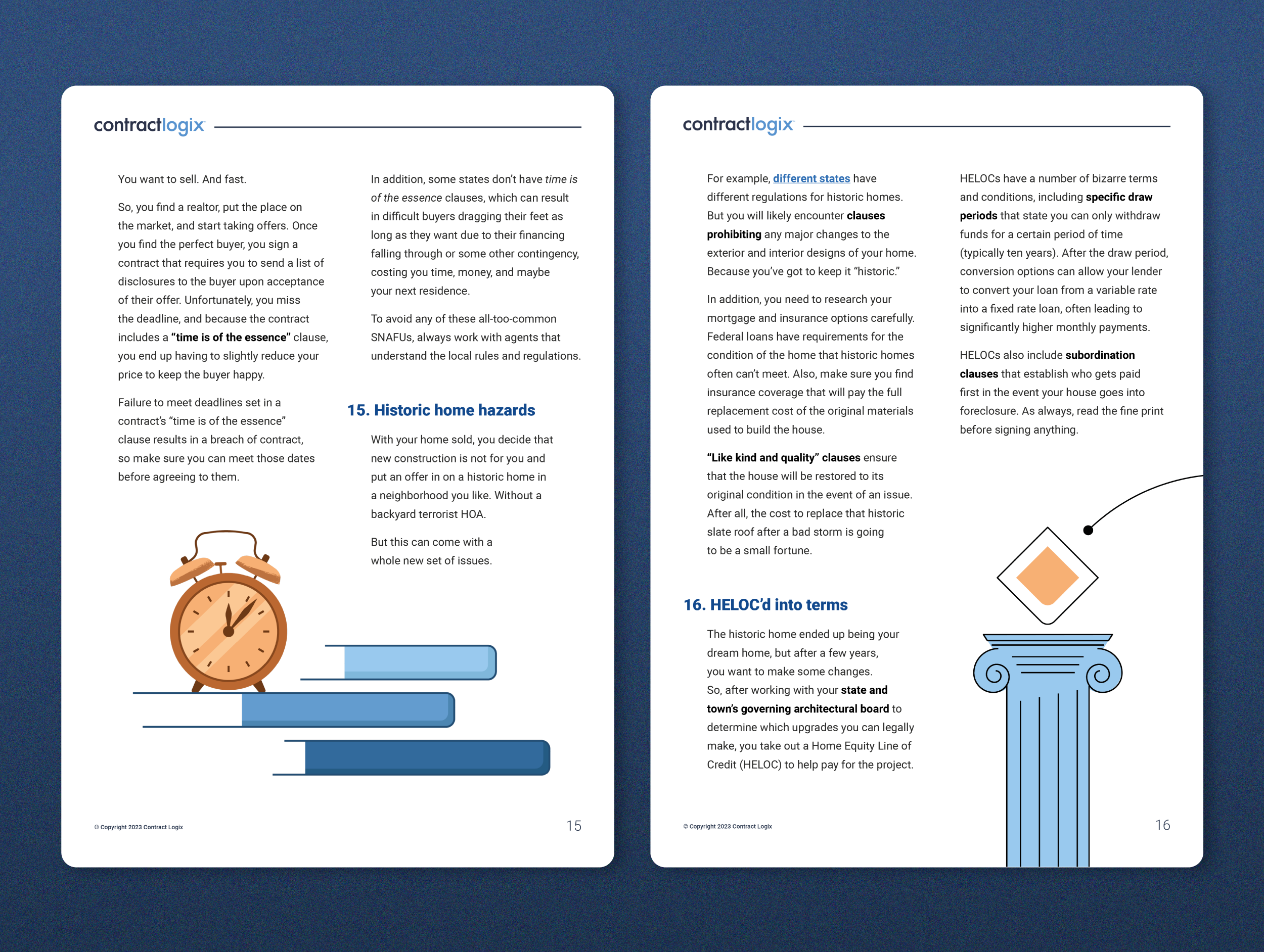 Illustriertes Whitepaper &amp; Multi-Channel-Marketingkampagne (Rechtsthema)
 image