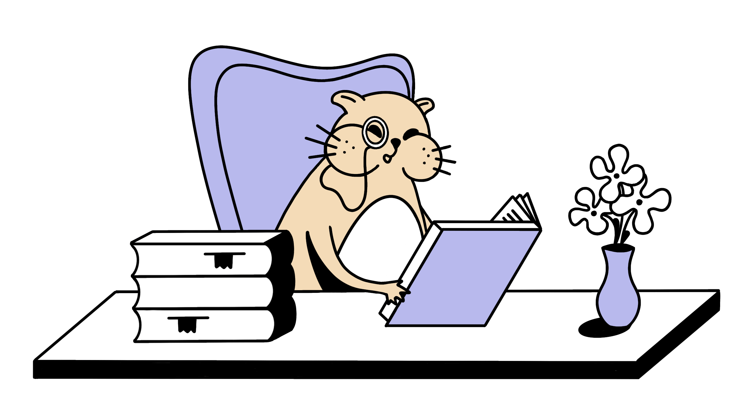 Set of customized illustrations about increasing productivity and multitasking
