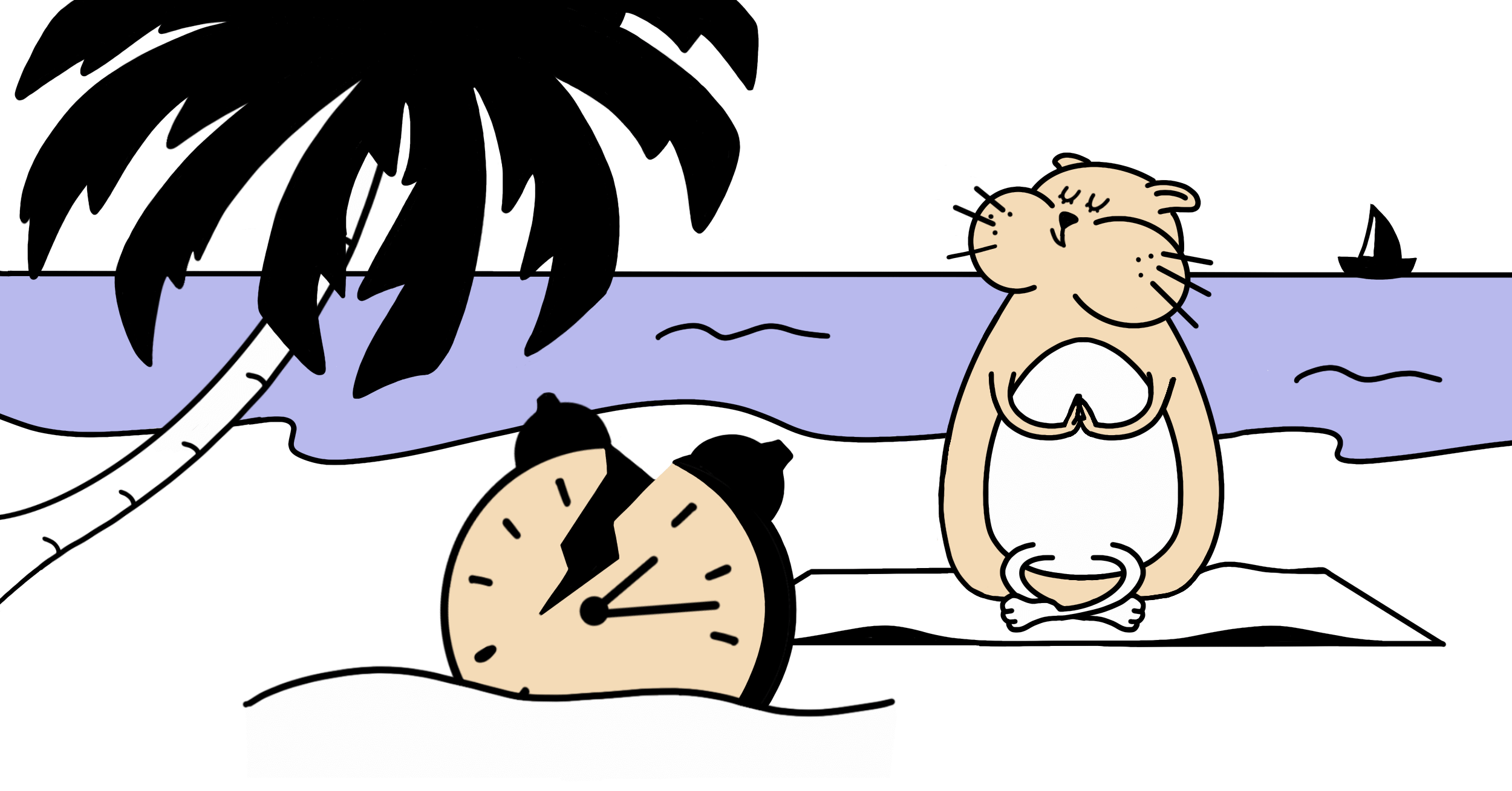 Set of customized illustrations about increasing productivity and multitasking
 image