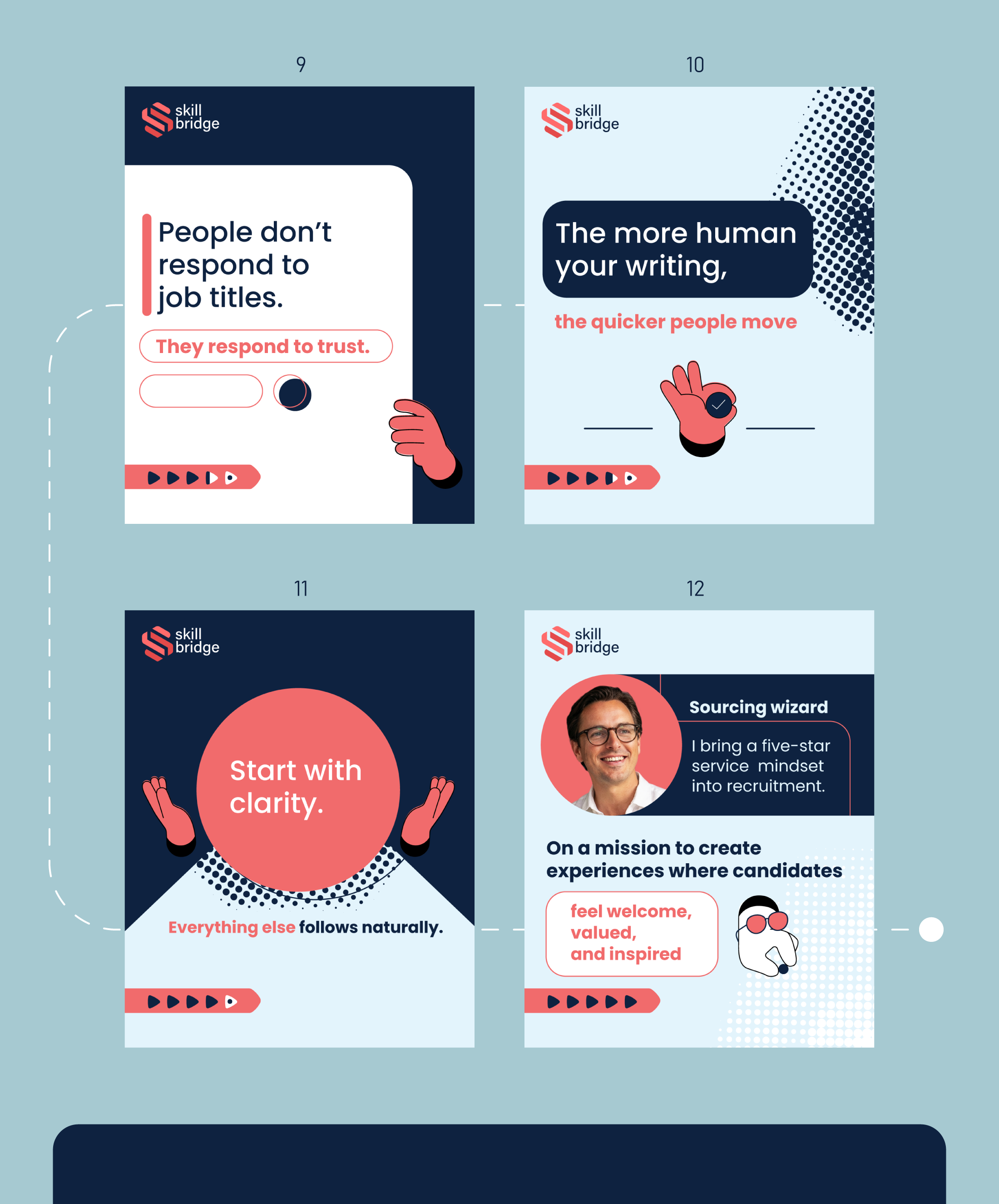 Social-Media-Kit &ndash; Sauberes und ansprechendes LinkedIn-Karussell
 image