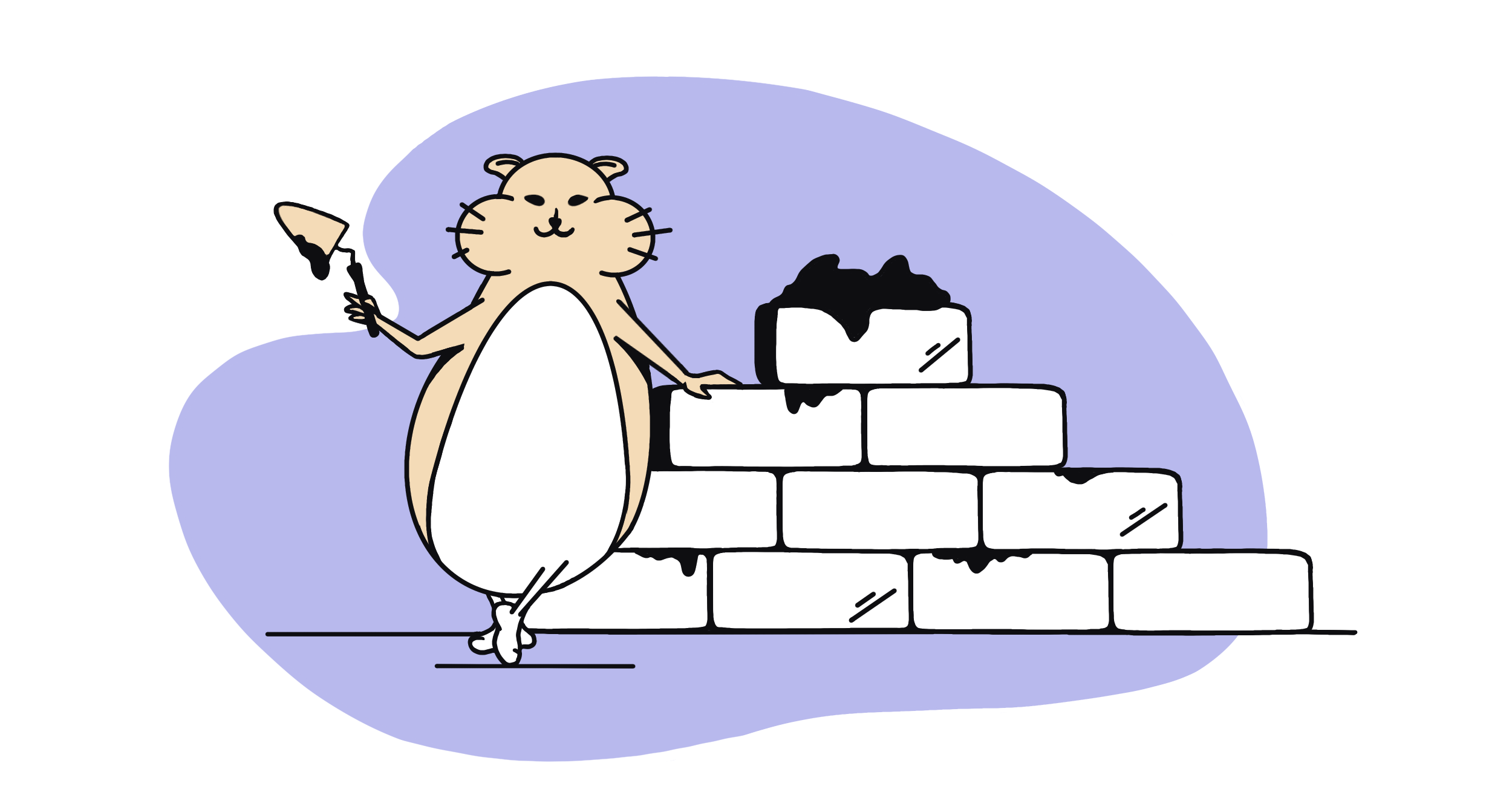 Set of customized illustrations about increasing productivity and multitasking
