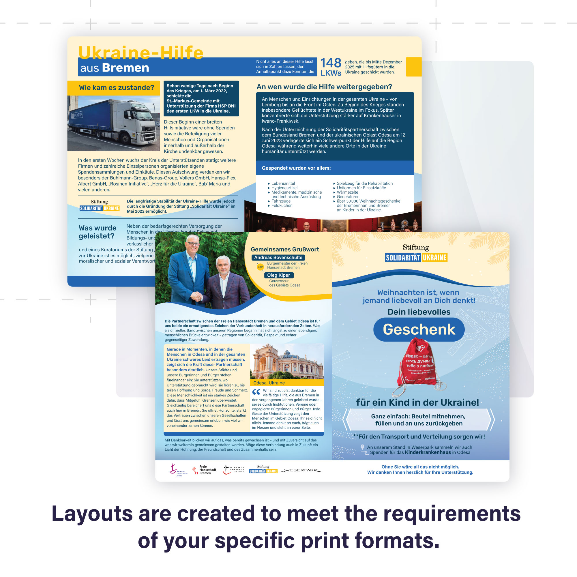 Professionelle Print-Flyer f&uuml;r Unternehmen, Projekte und Dienstleistungen
 image