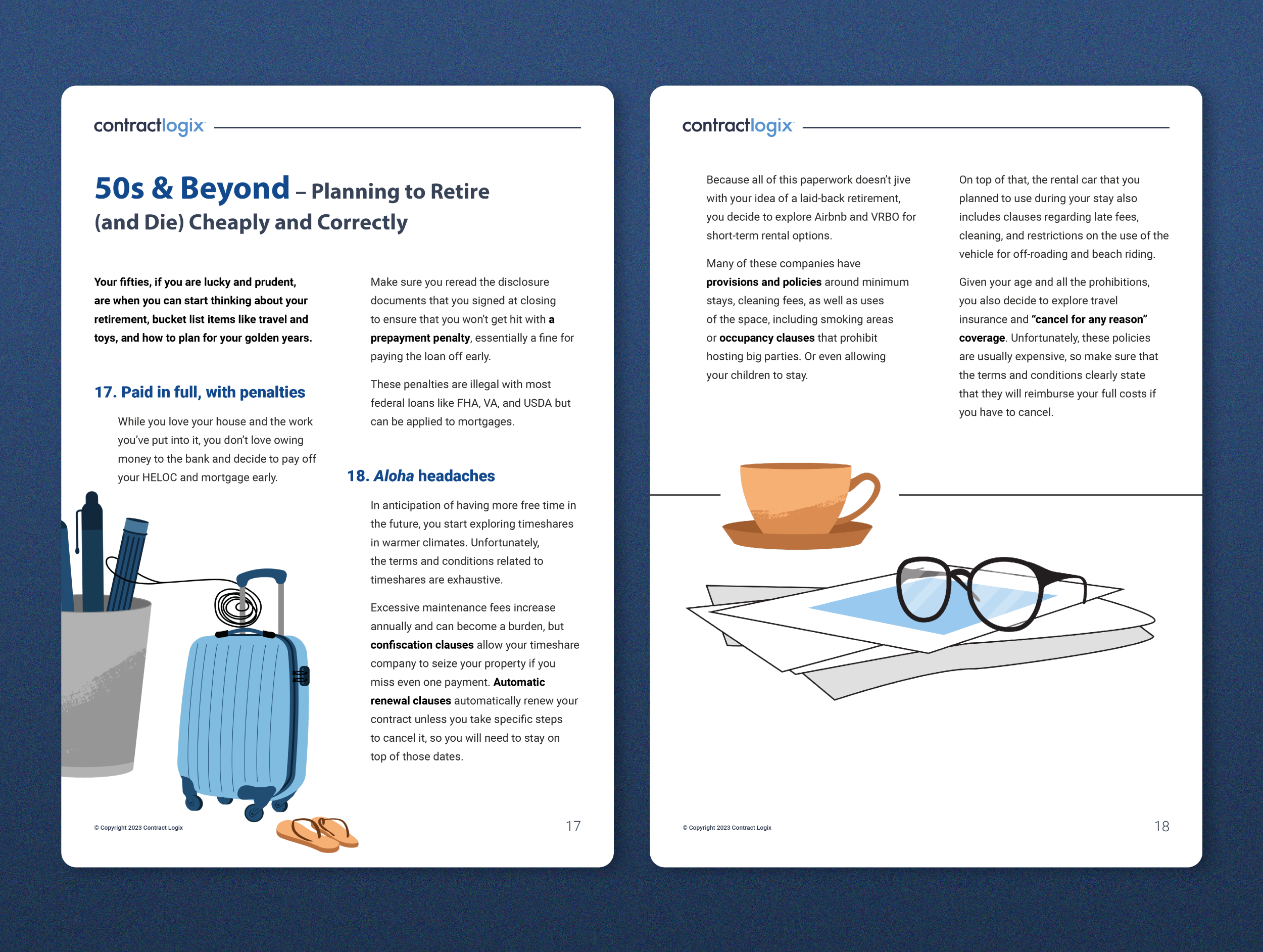 Illustriertes Whitepaper &amp; Multi-Channel-Marketingkampagne (Rechtsthema)
 image